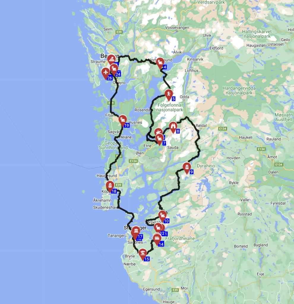 Bergen Round trip - Norways Coastal Wonders
